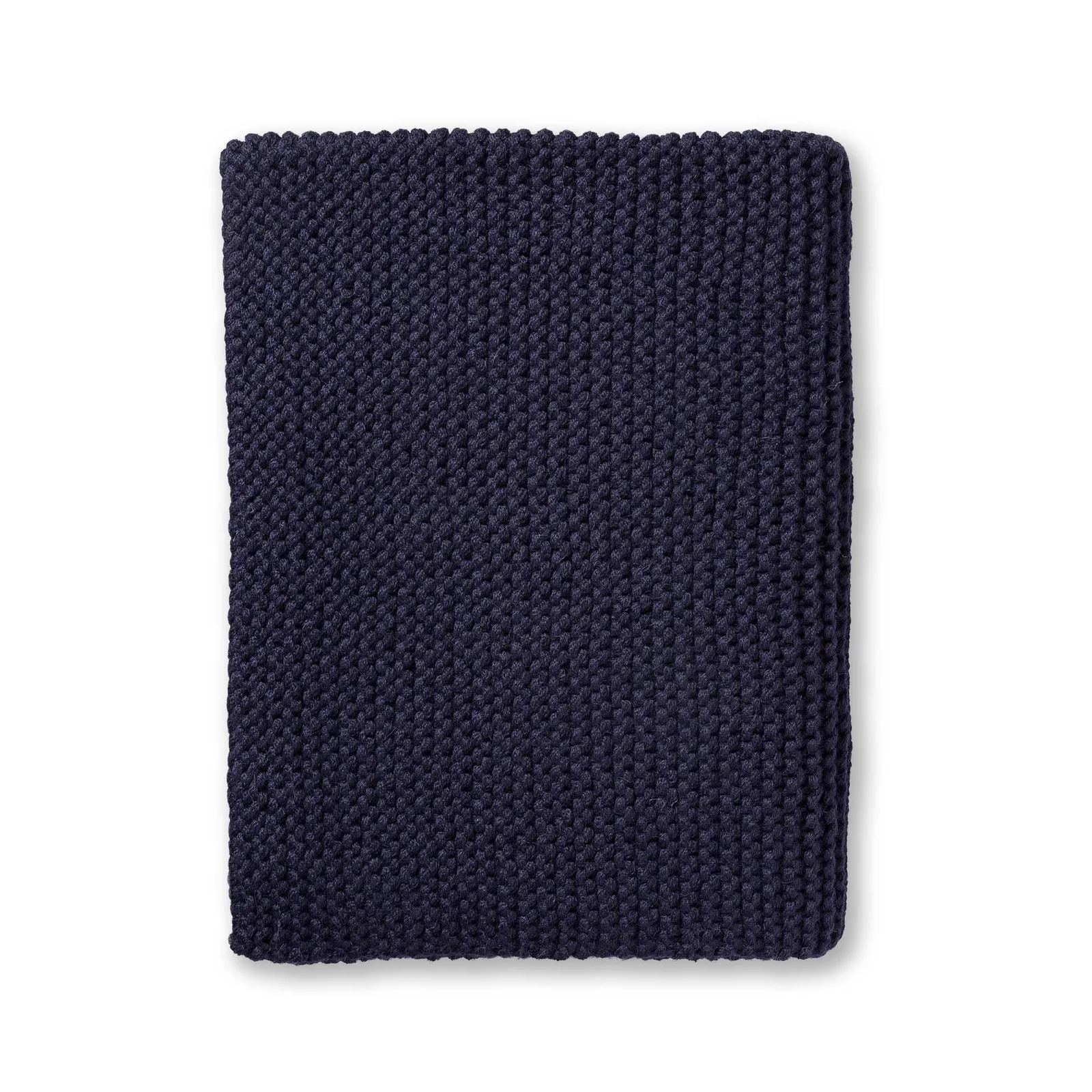 Alpaca Morgan Throw in Navy