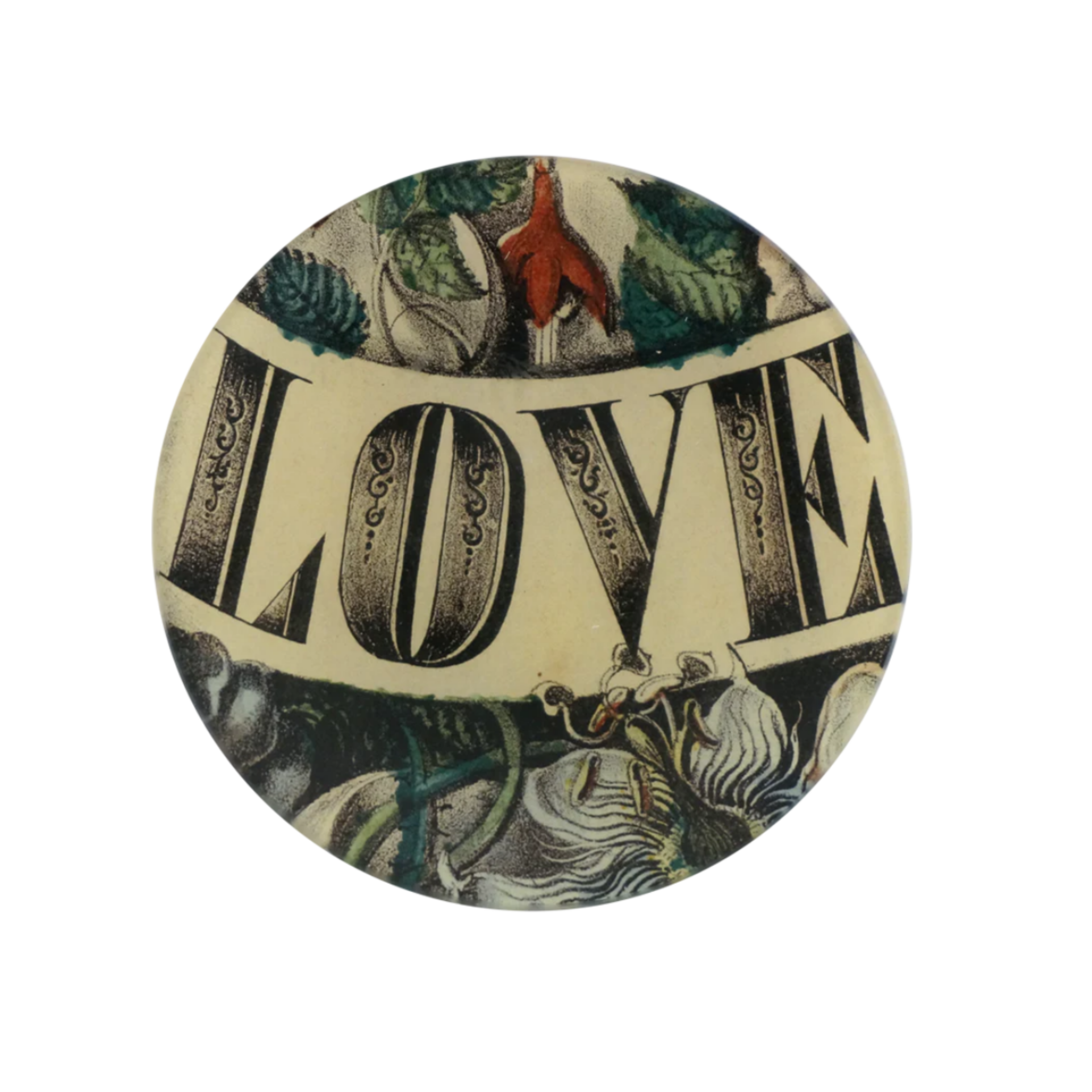 John Derian <br> Love Plate