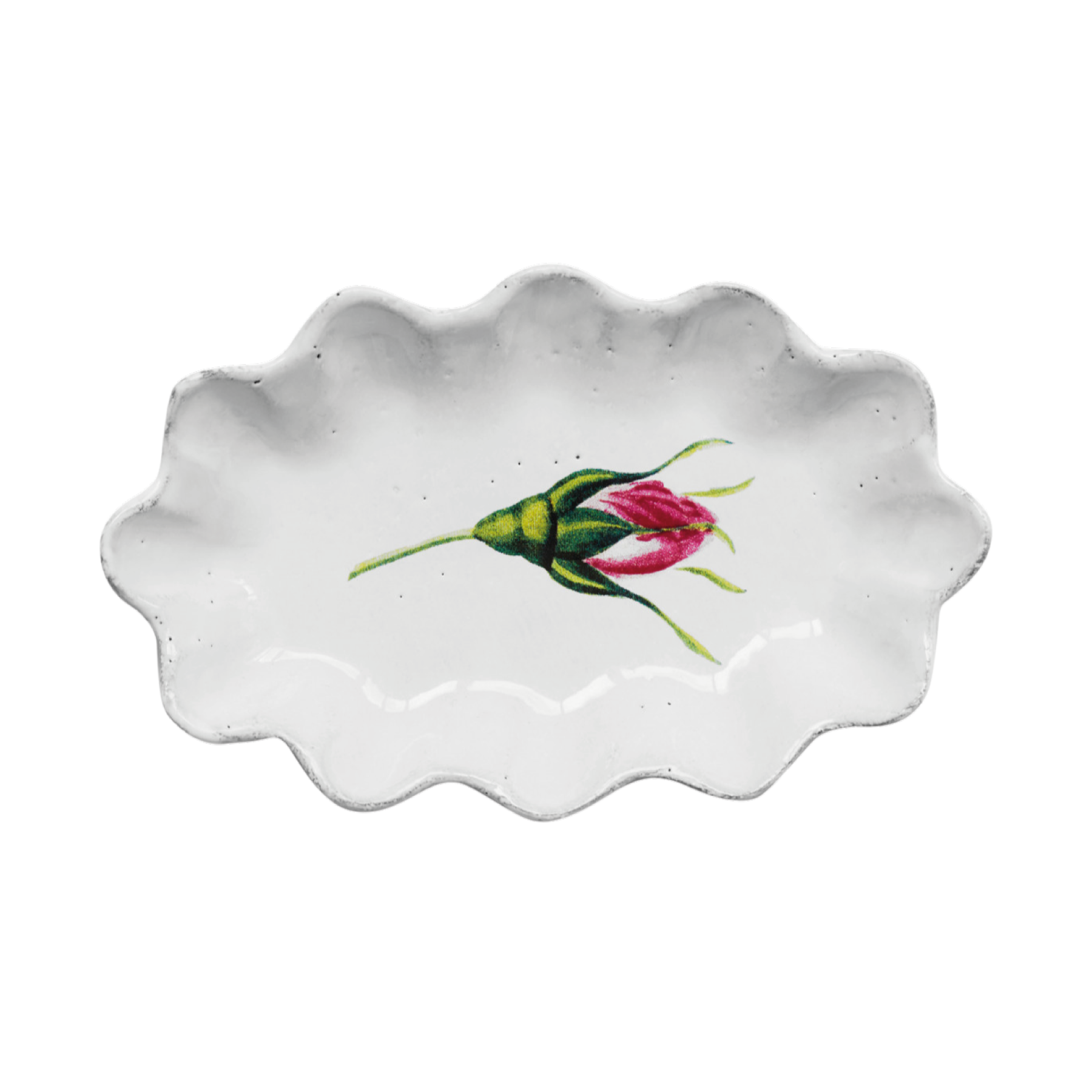 Astier de Villate <br> Rosebud Dish