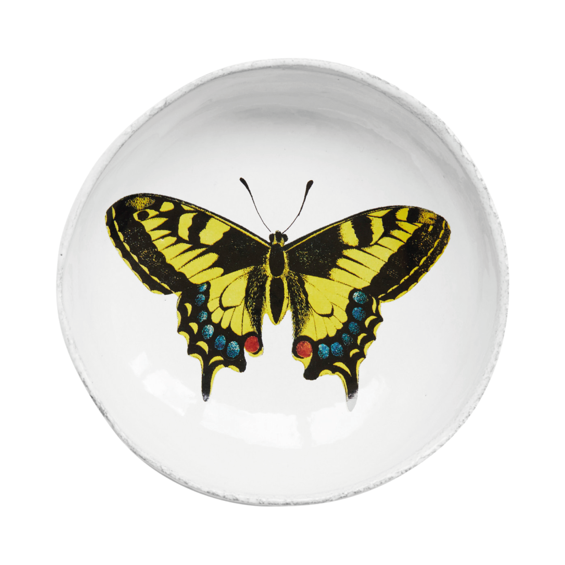 Astier de Villate <br> Yellow Butterfly Dish