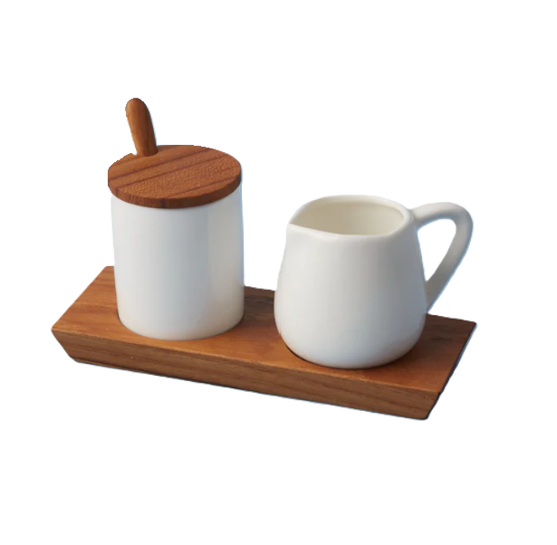Amelia Cream and Sugar Set
