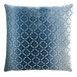 Ombre Moroccan Pillow in Denim