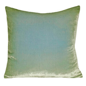 Ombre Velvet Pillow in Ice