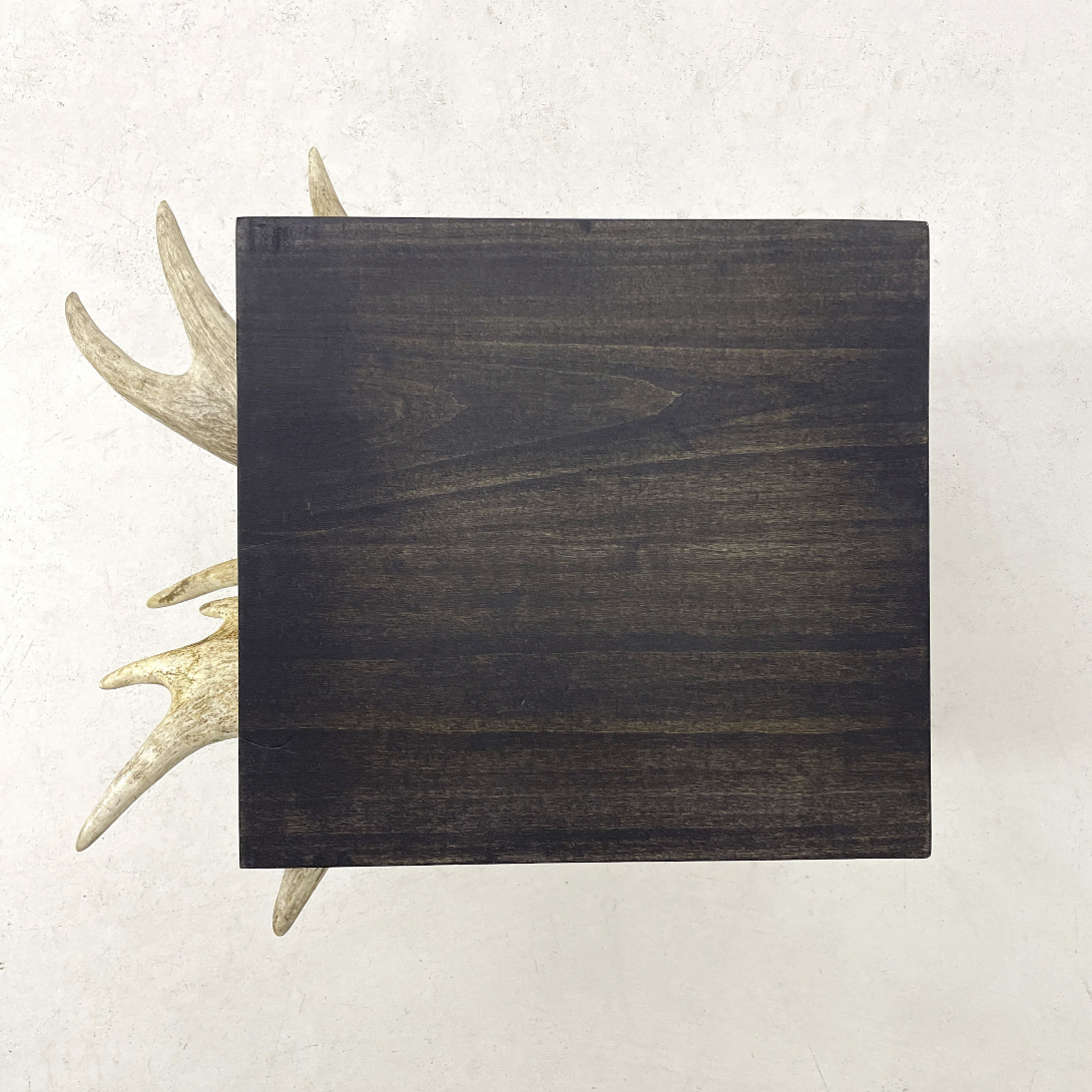 Moose Antler End Table