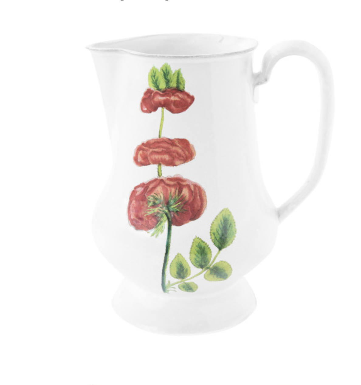 Astier de Villatte <br> Triple Rose Pitcher