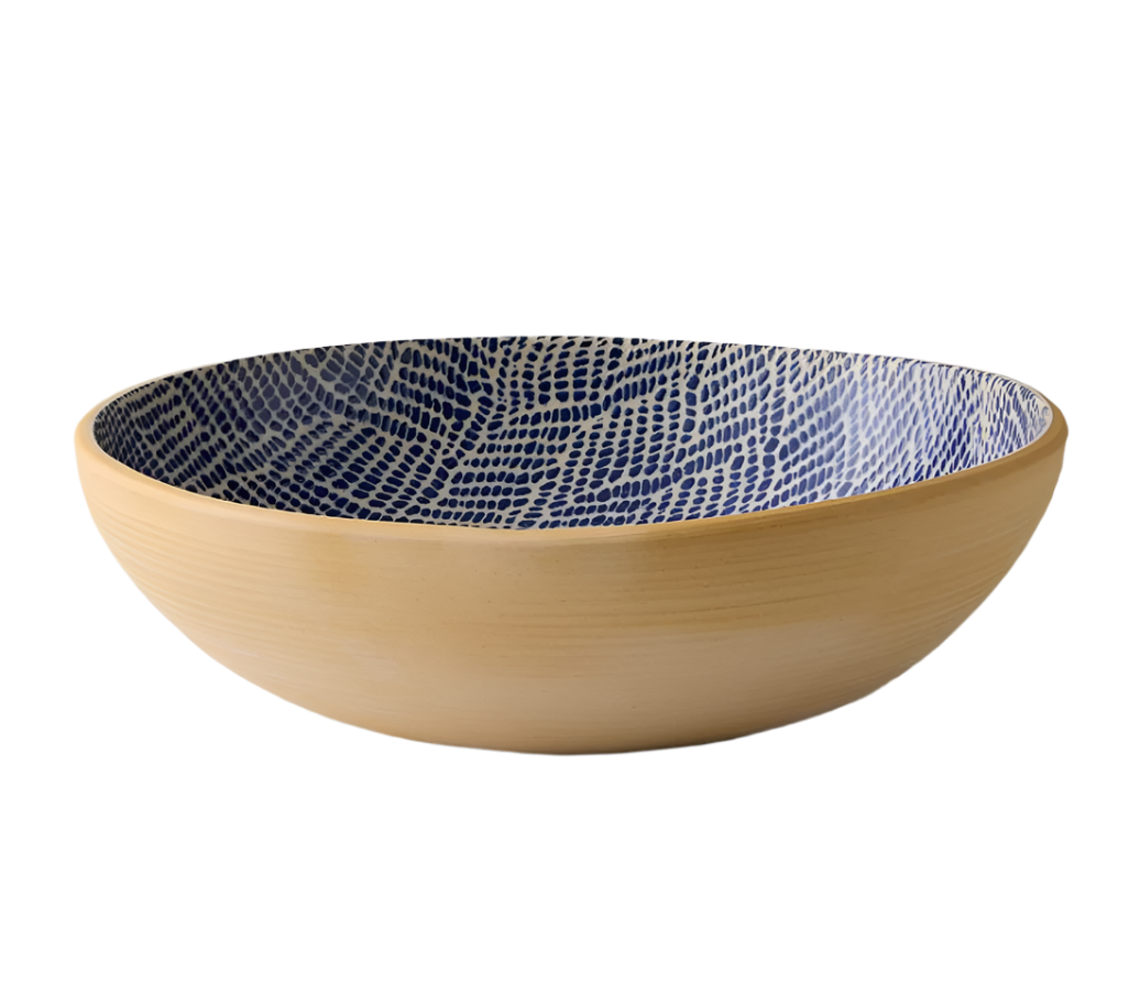 Terrafirma <br> 12" Bowl - Braid Cobalt