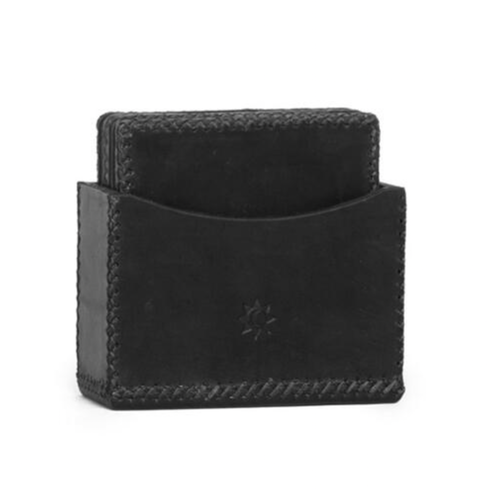 Leather Square Coasters