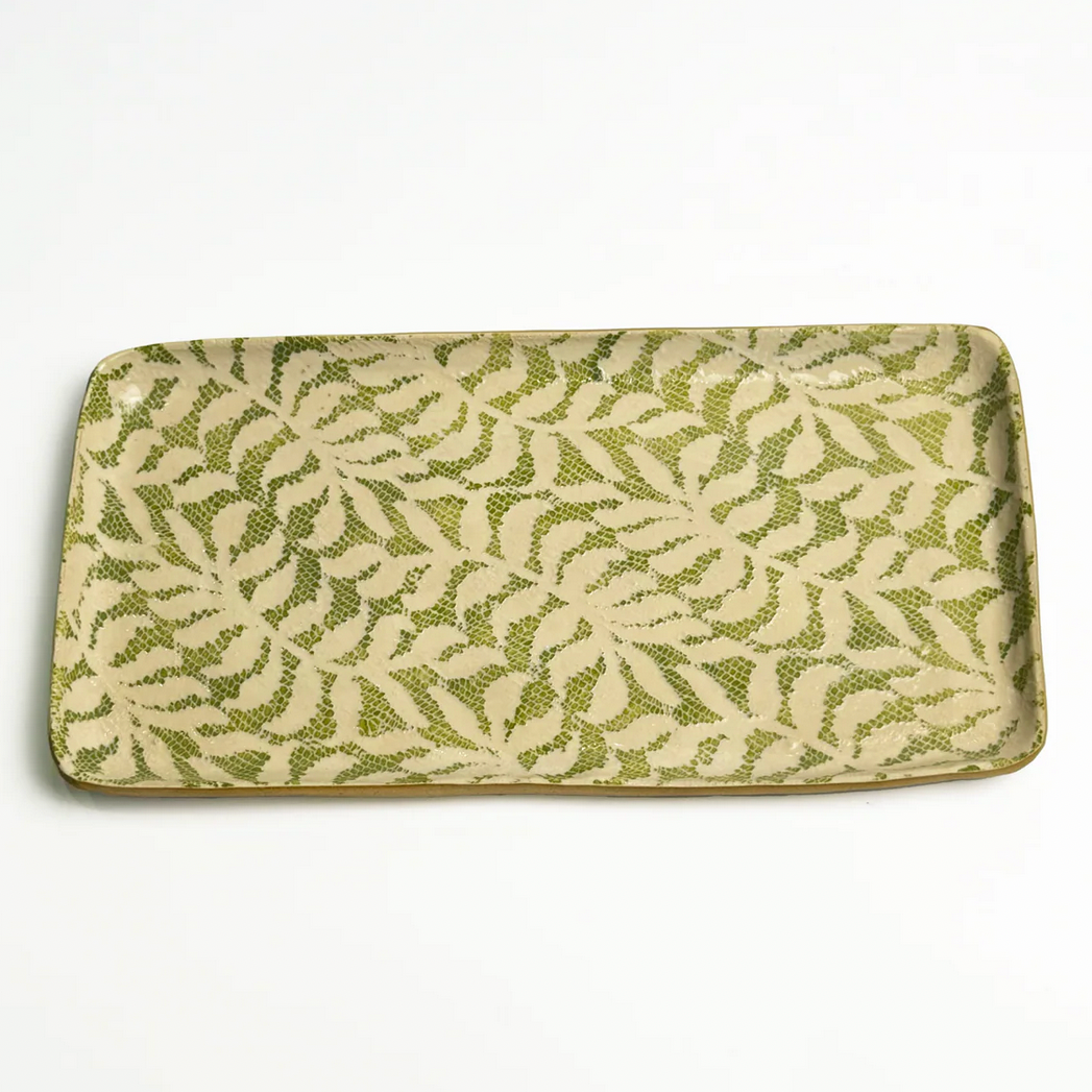 Terrafirma <br> Large Rectangular Tray - Laurel Citrus