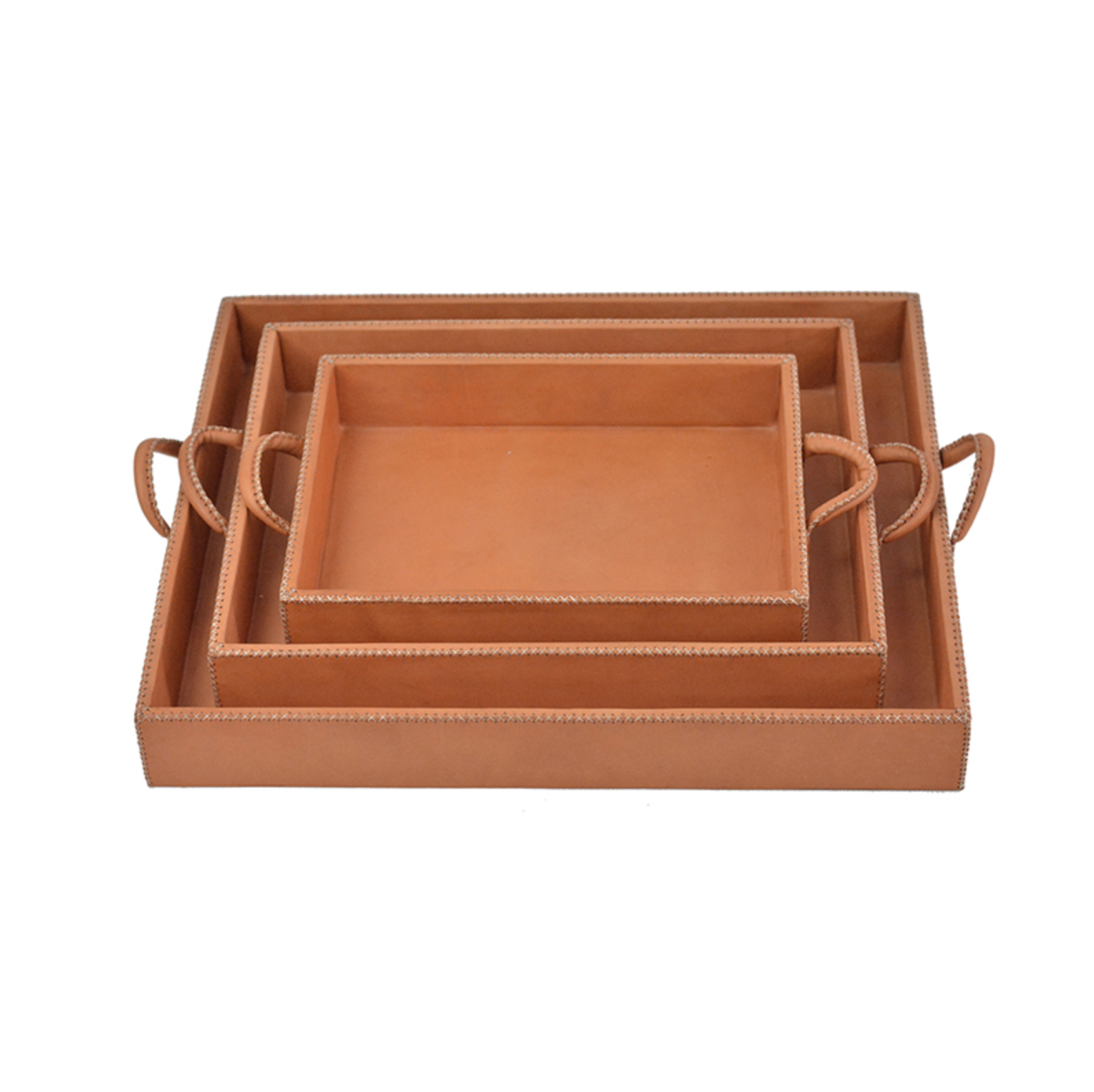 Leather Nesting Trays