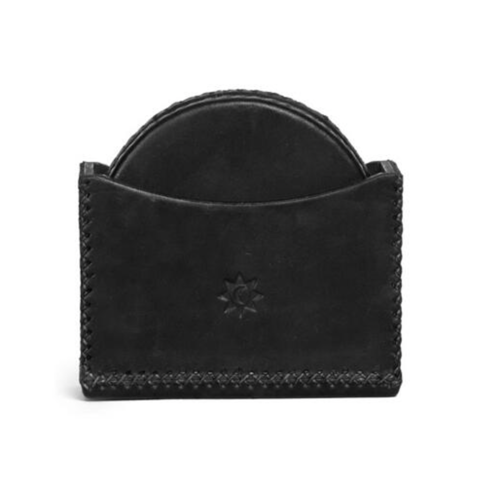 Leather Round Coasters
