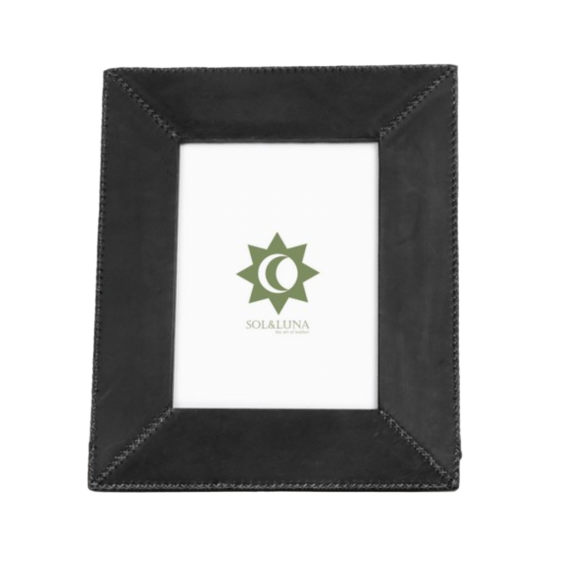 Vertical Leather Picture Frame