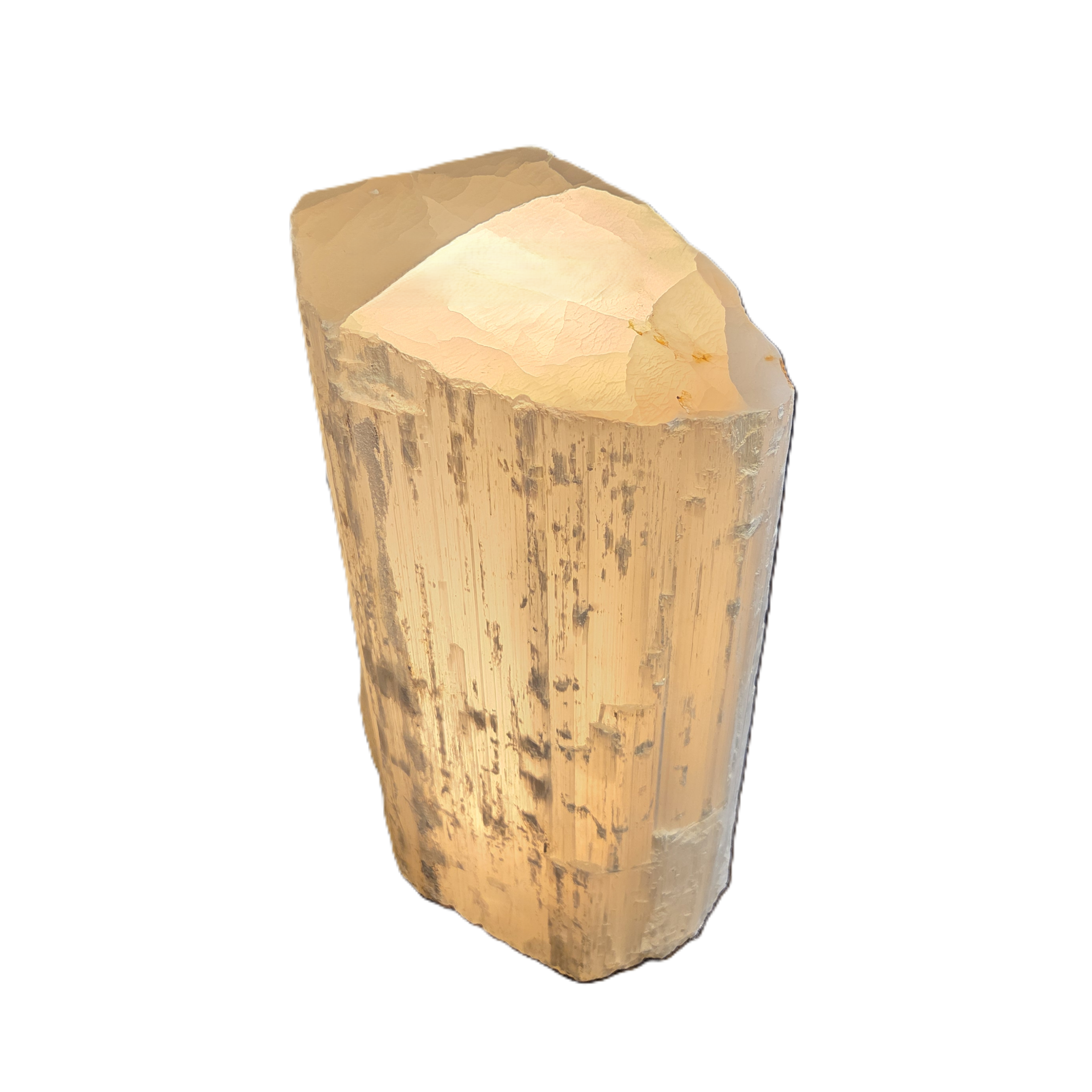 Selenite Lamp Stool <br> Small