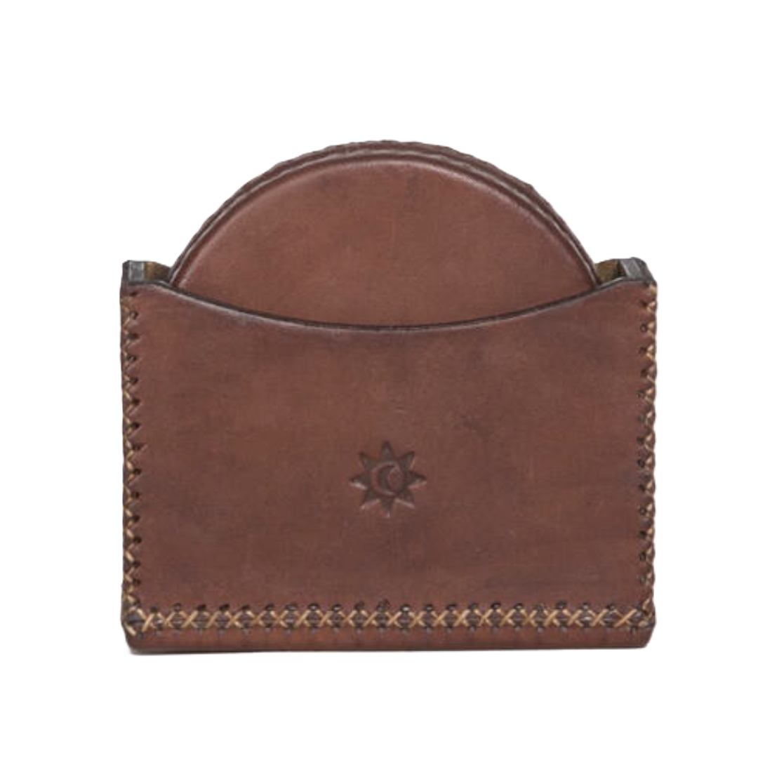 Leather Round Coasters