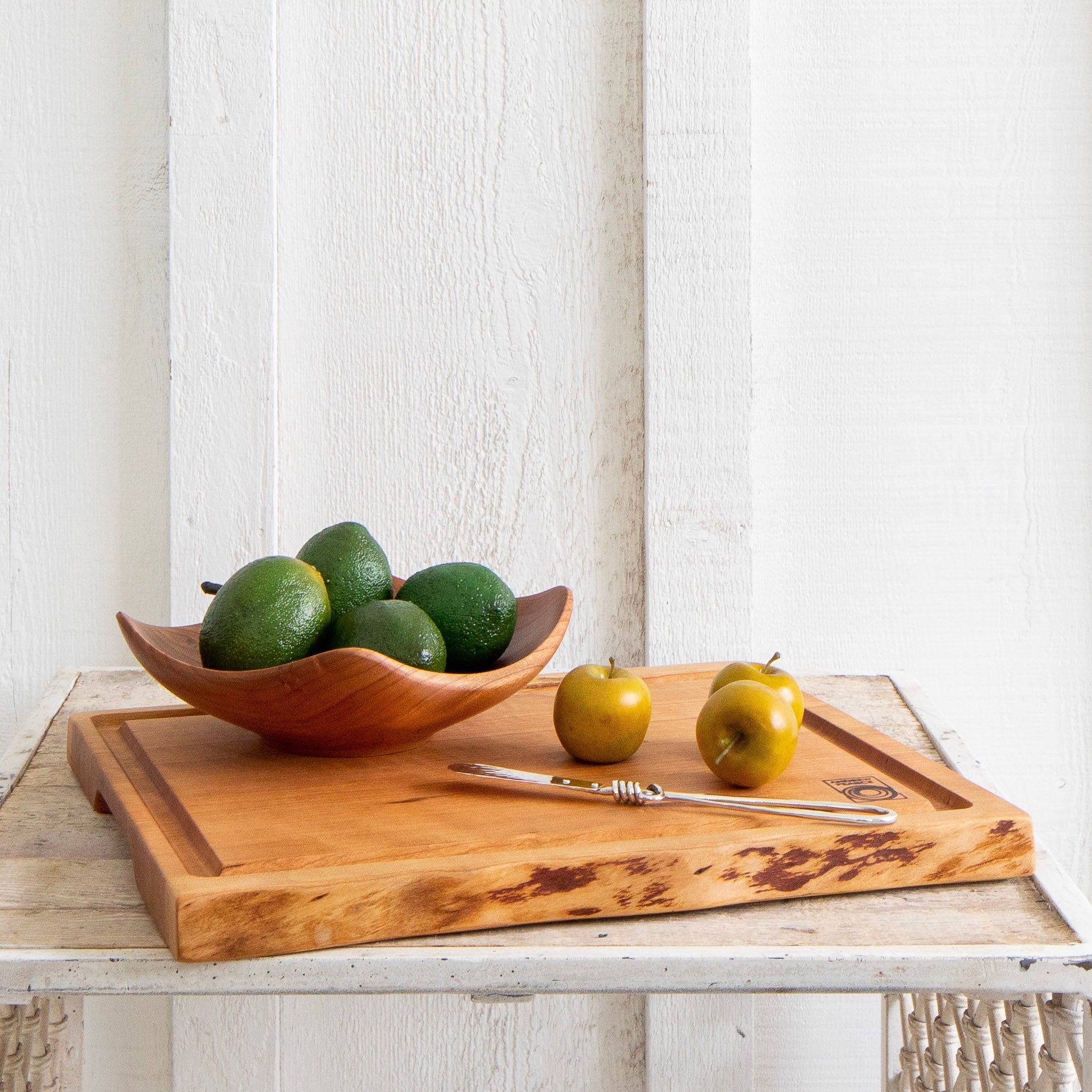 Andrew Pearce <br> Cherry Live Edge Cutting Boards