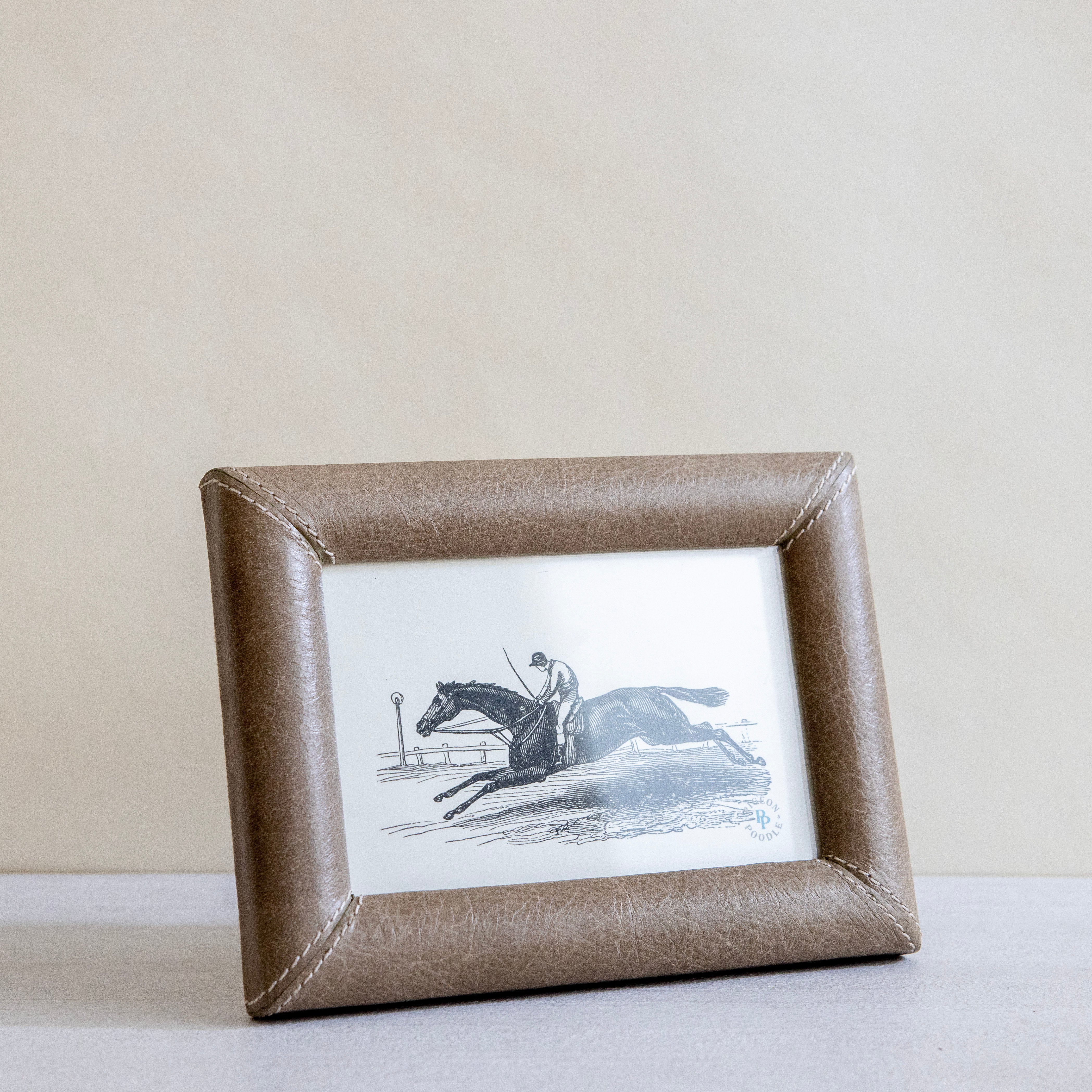 Eton Storm Full Grain Leather Picture Frame 4X6
