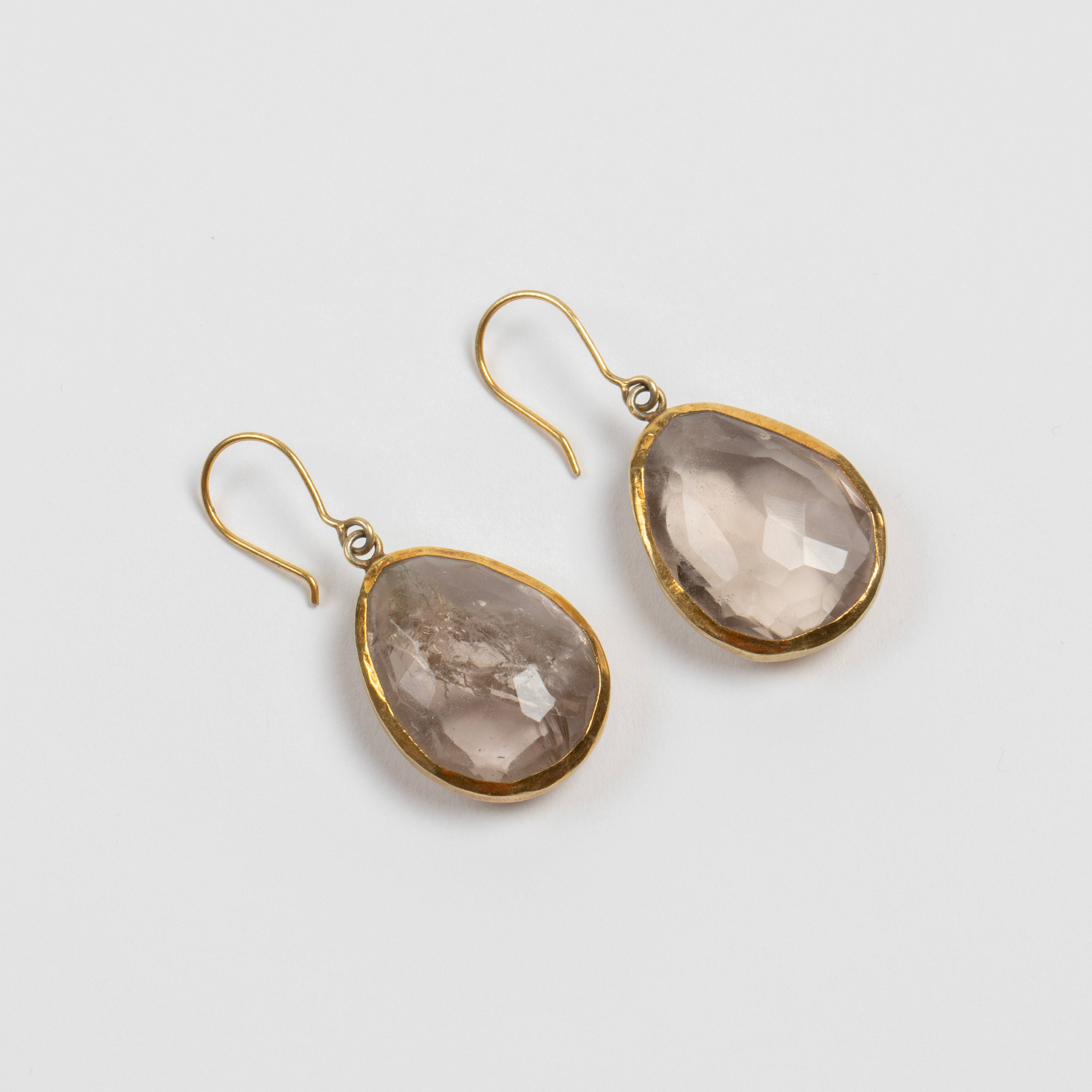 Pippa Small<br>Mureed Large Smokey Quartz Drops