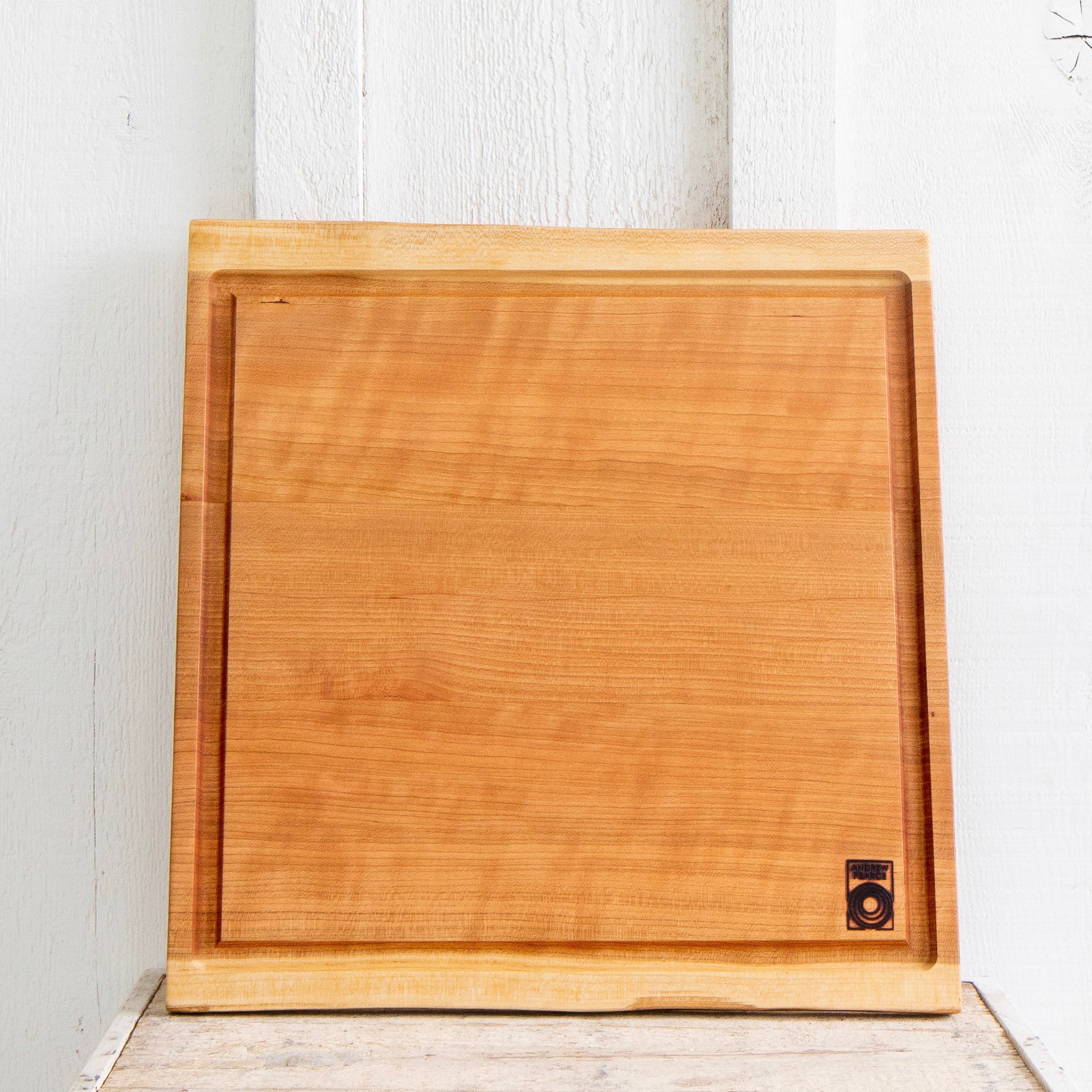 Andrew Pearce <br> Cherry Live Edge Cutting Boards