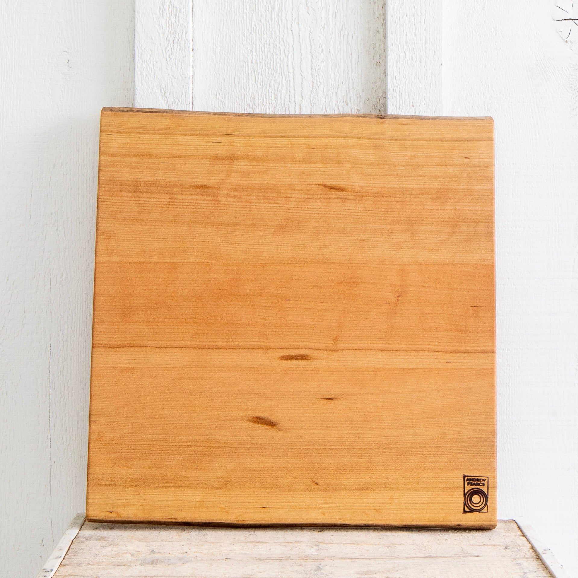 Andrew Pearce <br> Cherry Live Edge Cutting Boards