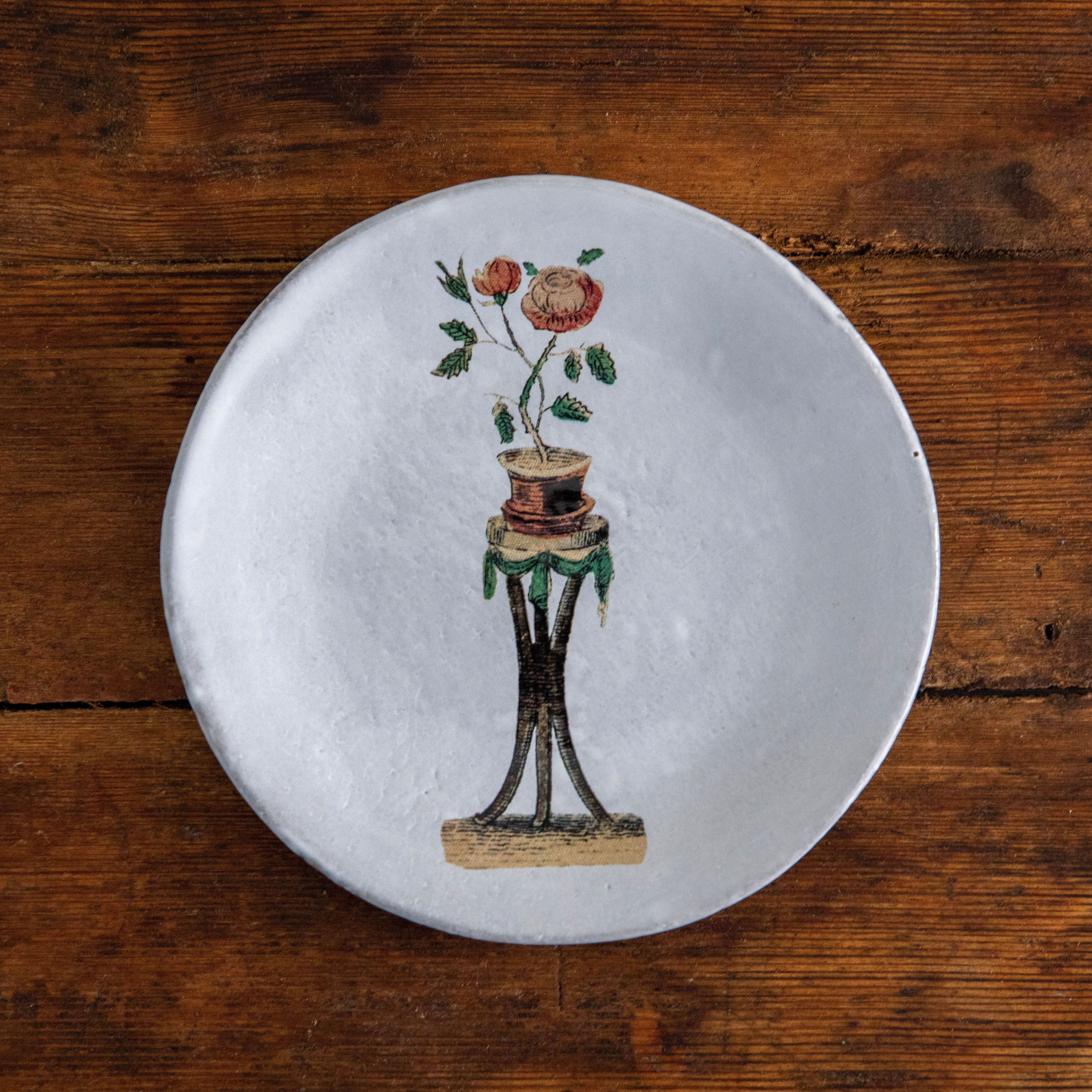 Astier de Villate <br> Rosebush Saucer