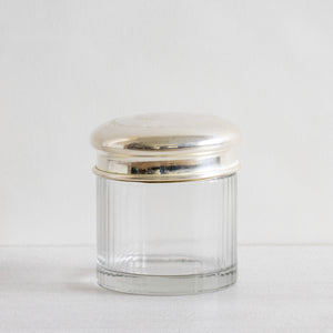 Set of 3 Jars with Stripes & Iron Top