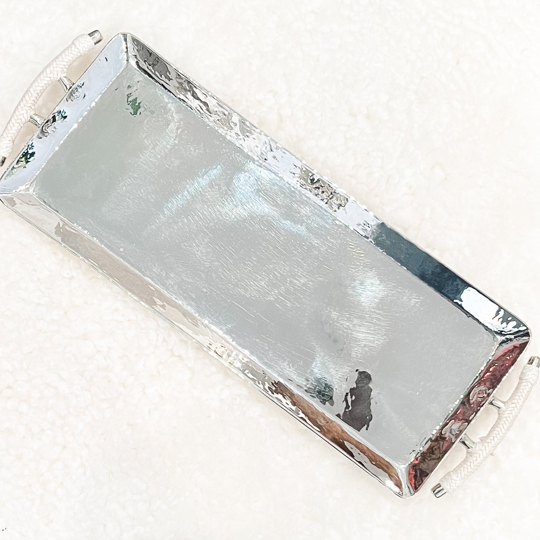 AireDelSur <br> Salta Leather Rectangle Tray