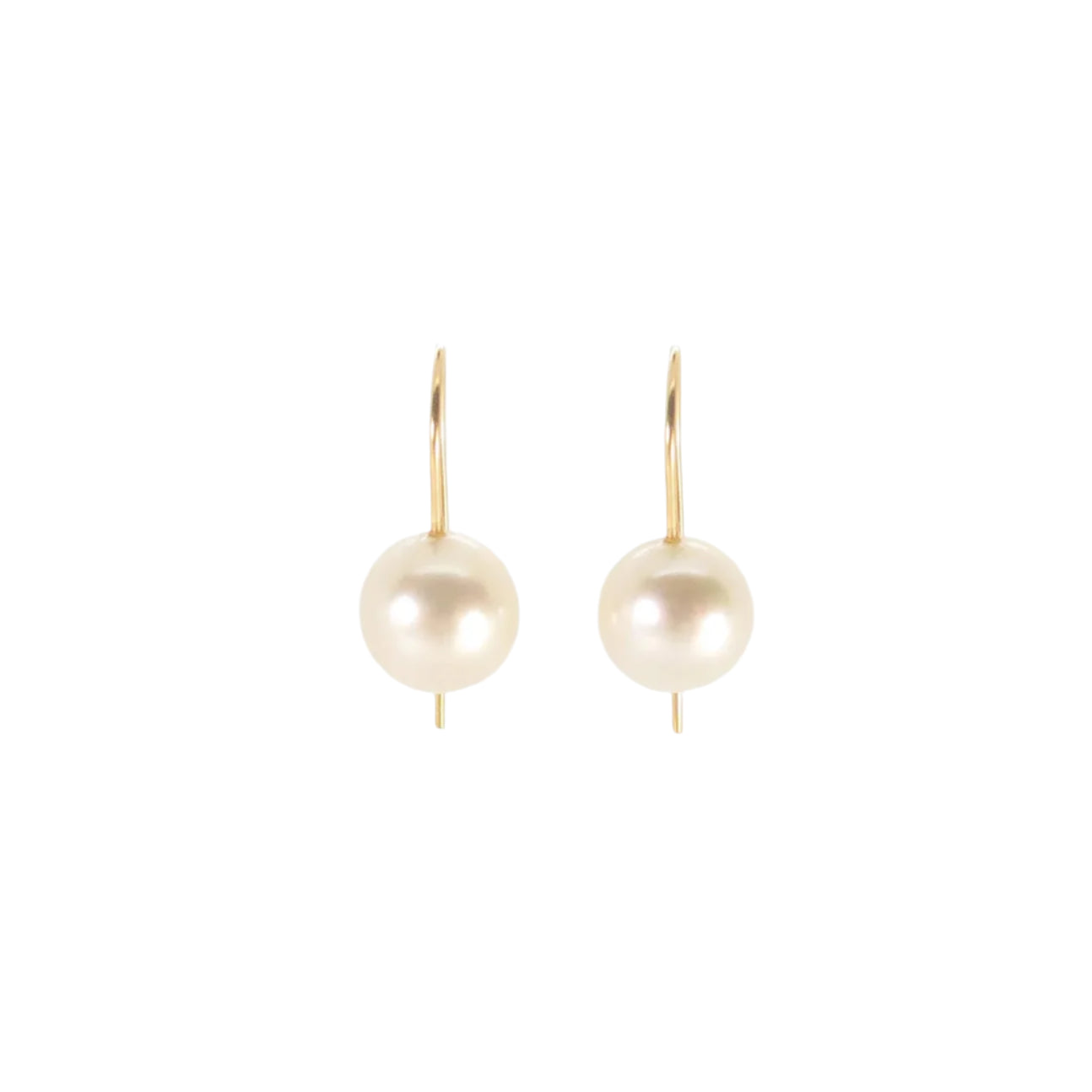 Rosanne Pugliese <br> 18K Yellow Gold & South Sea Pearl Earrings