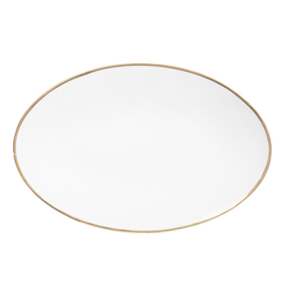 Astier de Villatte <br> Oval Cresus Platter
