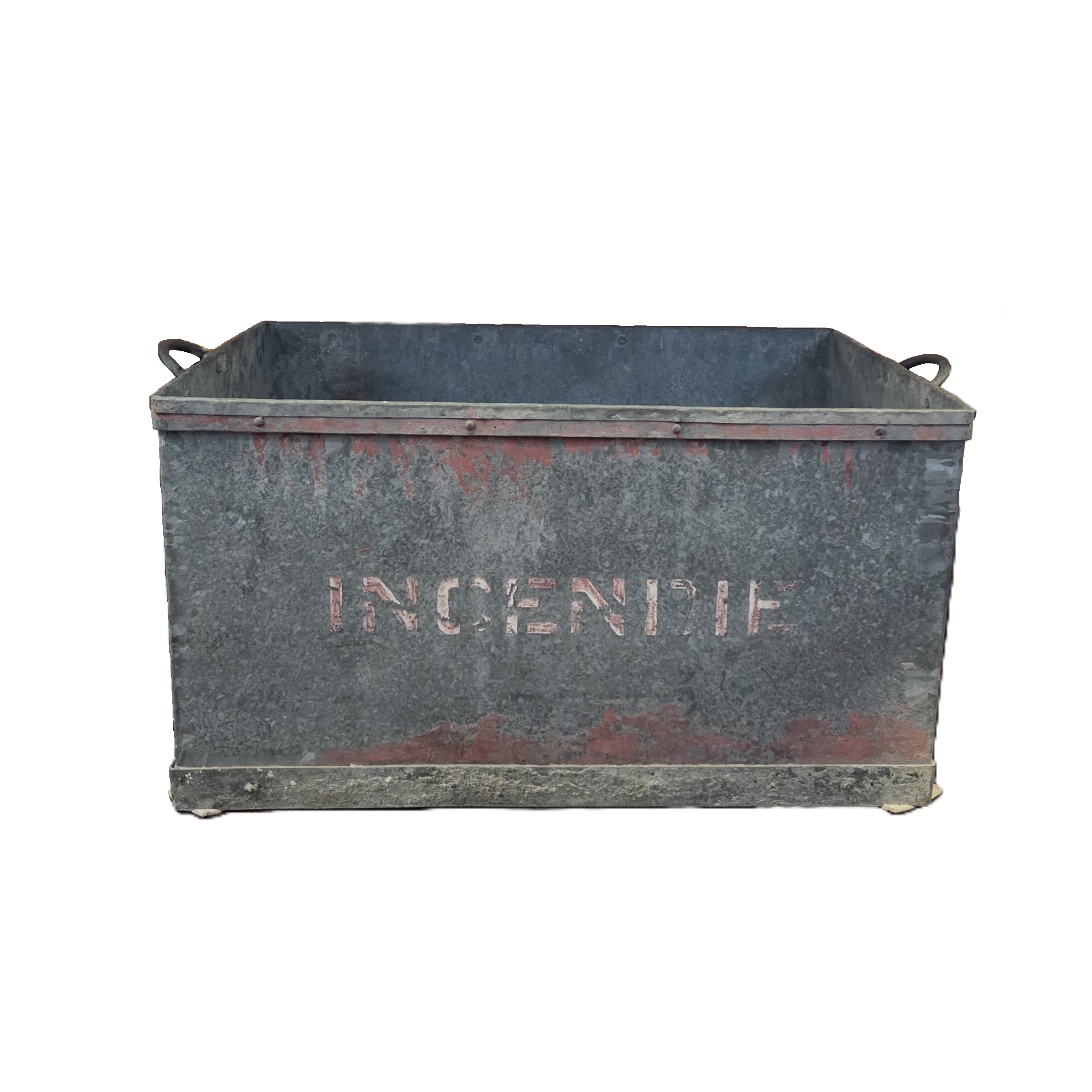 Vintage Incendie Metal Box