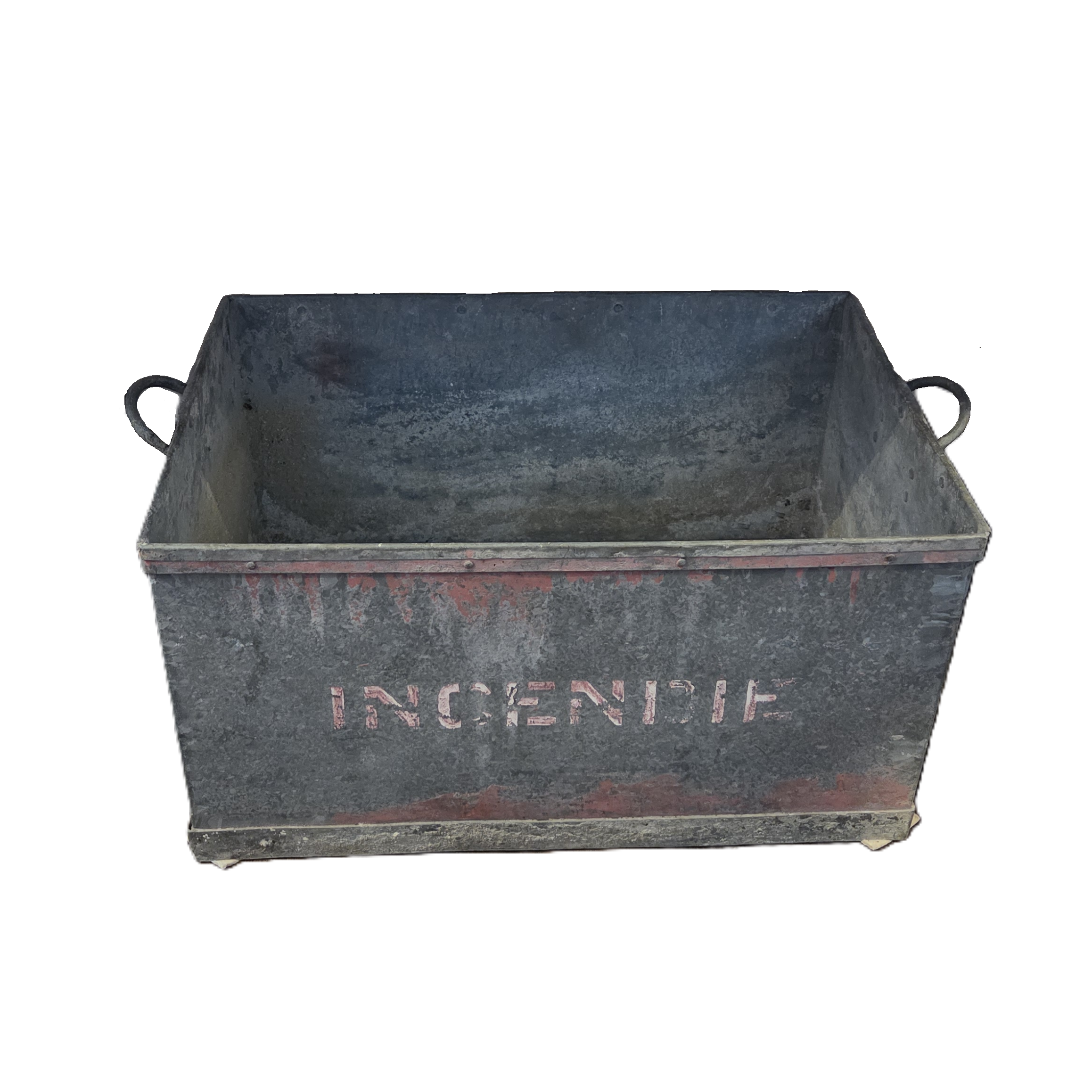 Vintage Incendie Metal Box