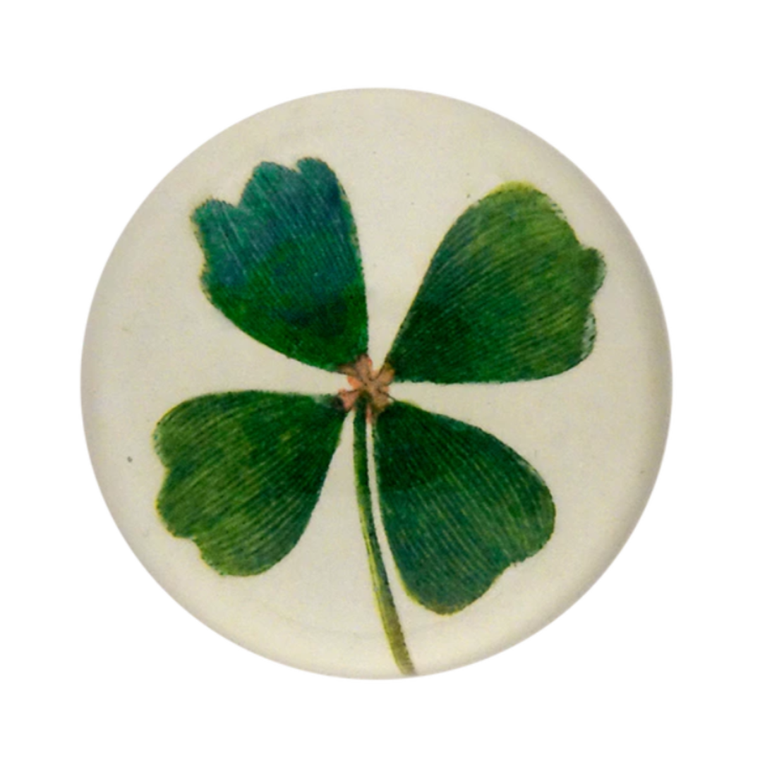 John Derian<br>Clover Paperweight