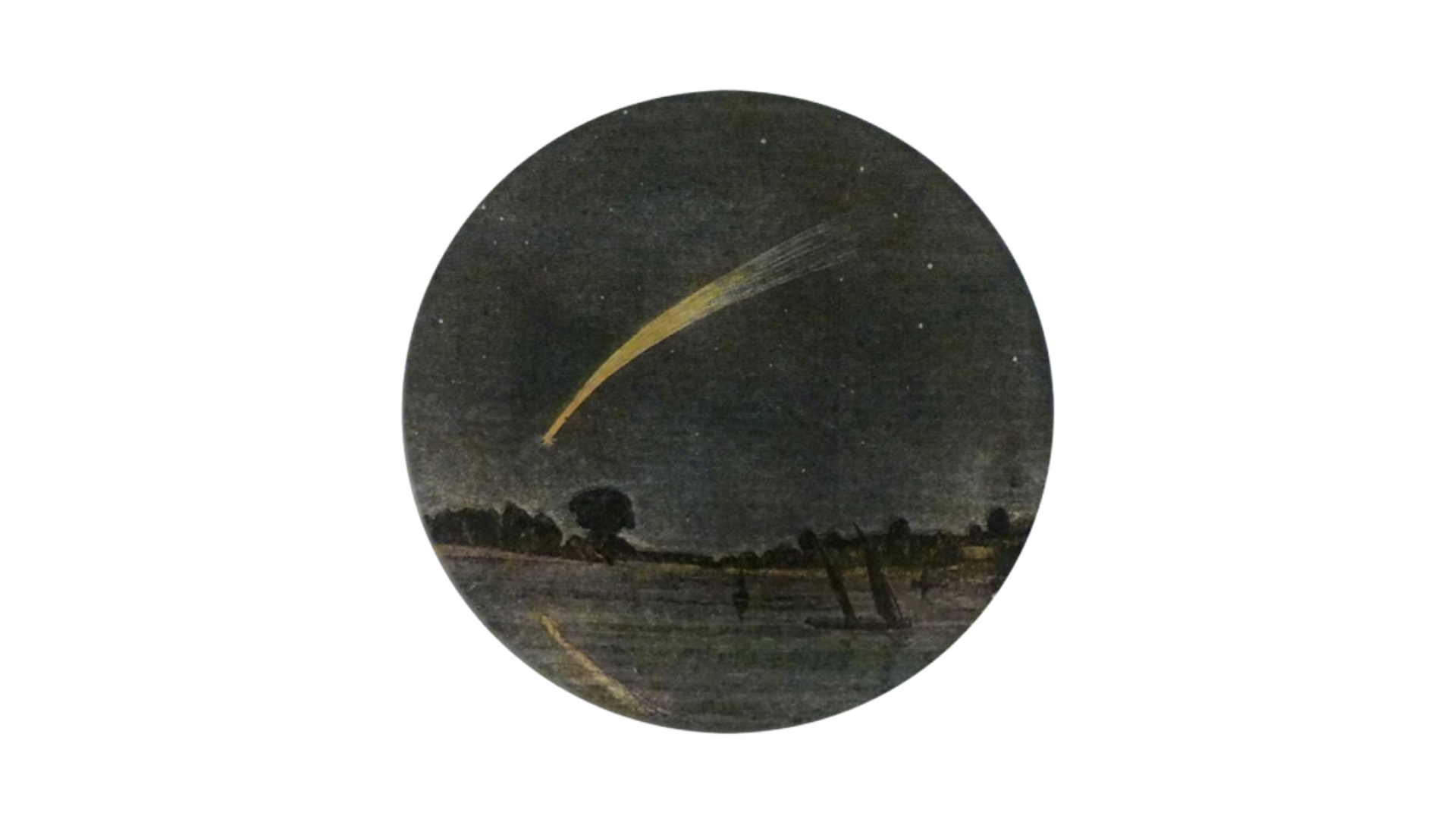 John Derian<br>Shooting Star Plate