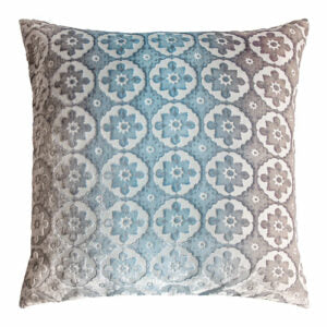 Ombre Moroccan Pillow in Robbins Egg
