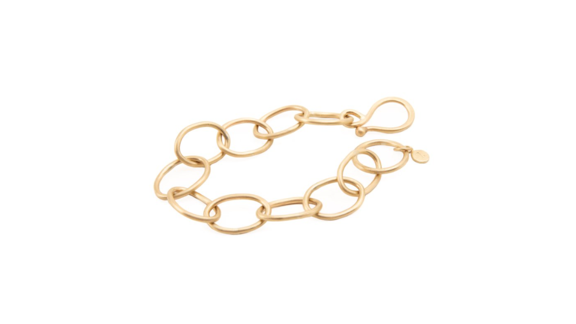 Lisa Ziff<br>Heavy Oval Link Bracelet