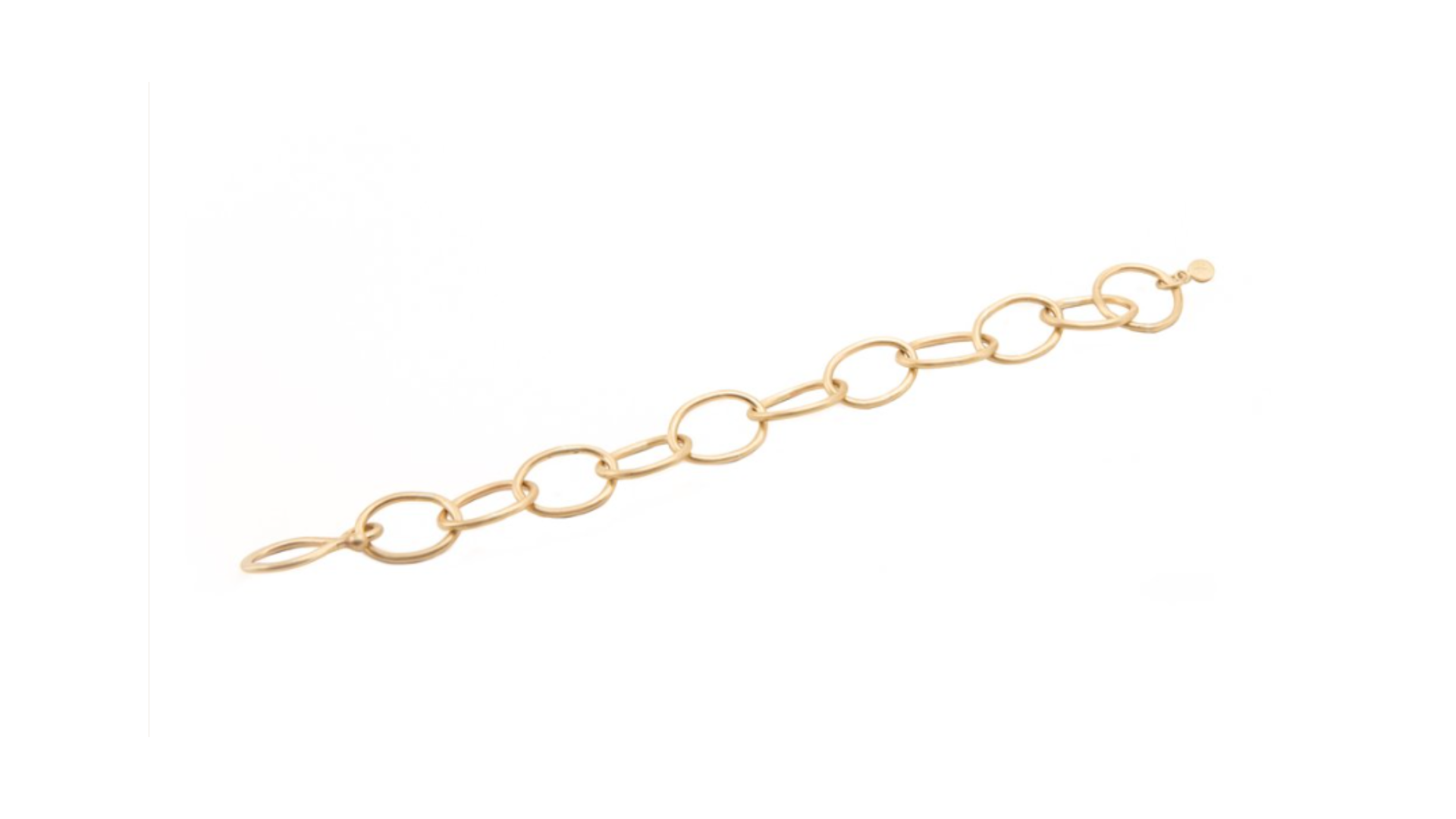 Lisa Ziff<br>Heavy Oval Link Bracelet