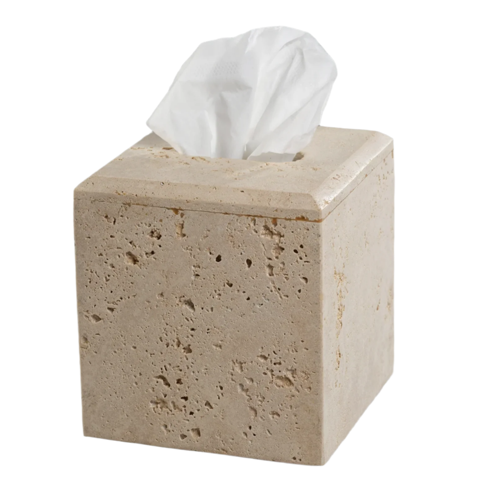 Travertine Marble Tissue Box