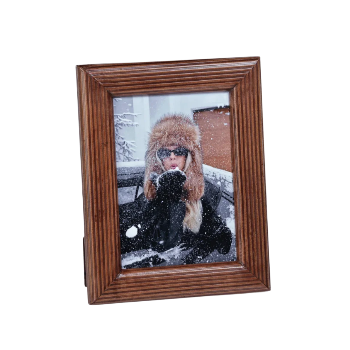 Alpenlodge Tobacco Leather Picture Frame