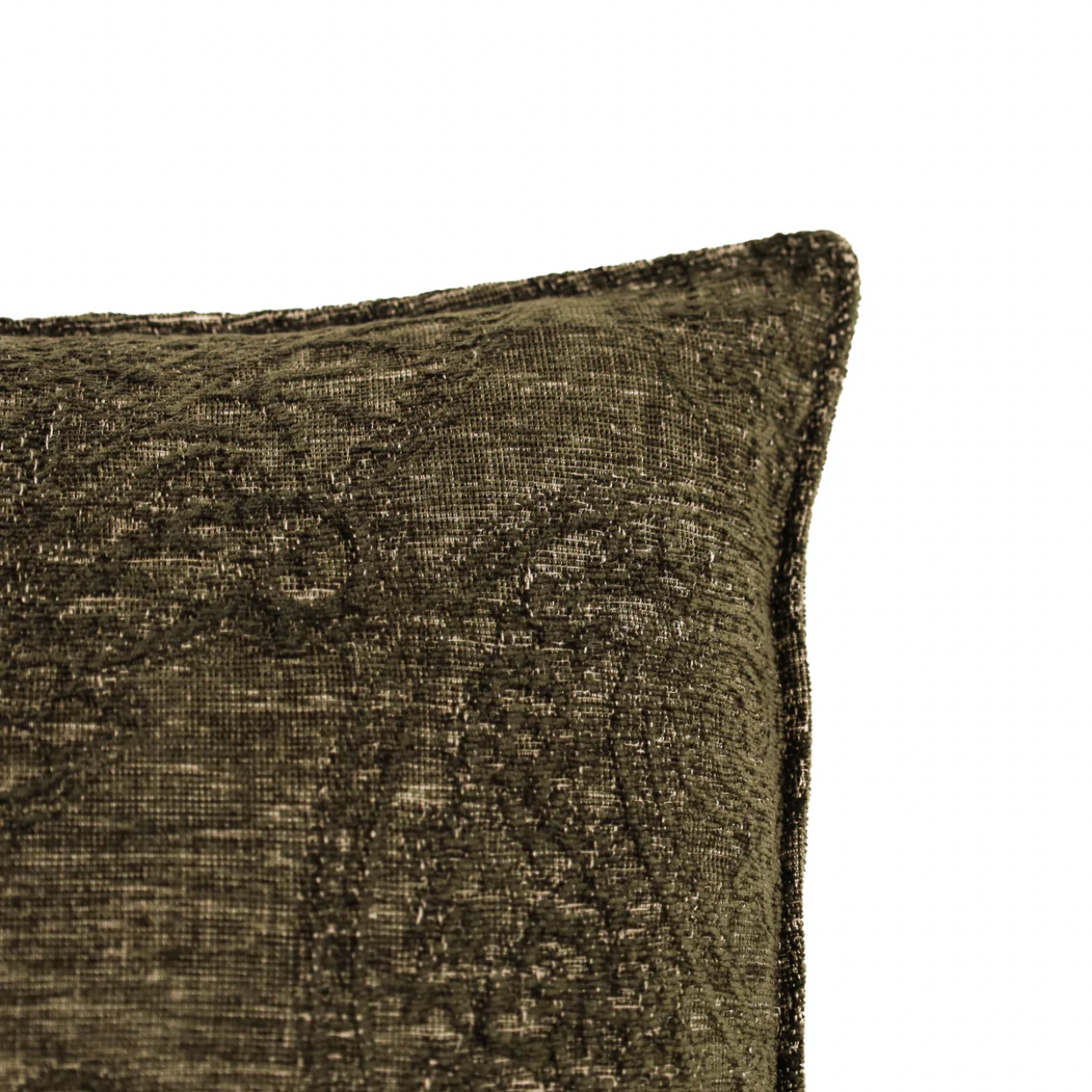 Savery Pillow - Olive 23" x 23"