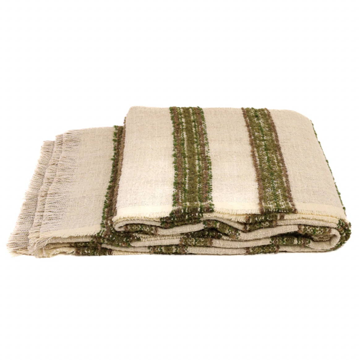 Becker Throw - Natural & Olive