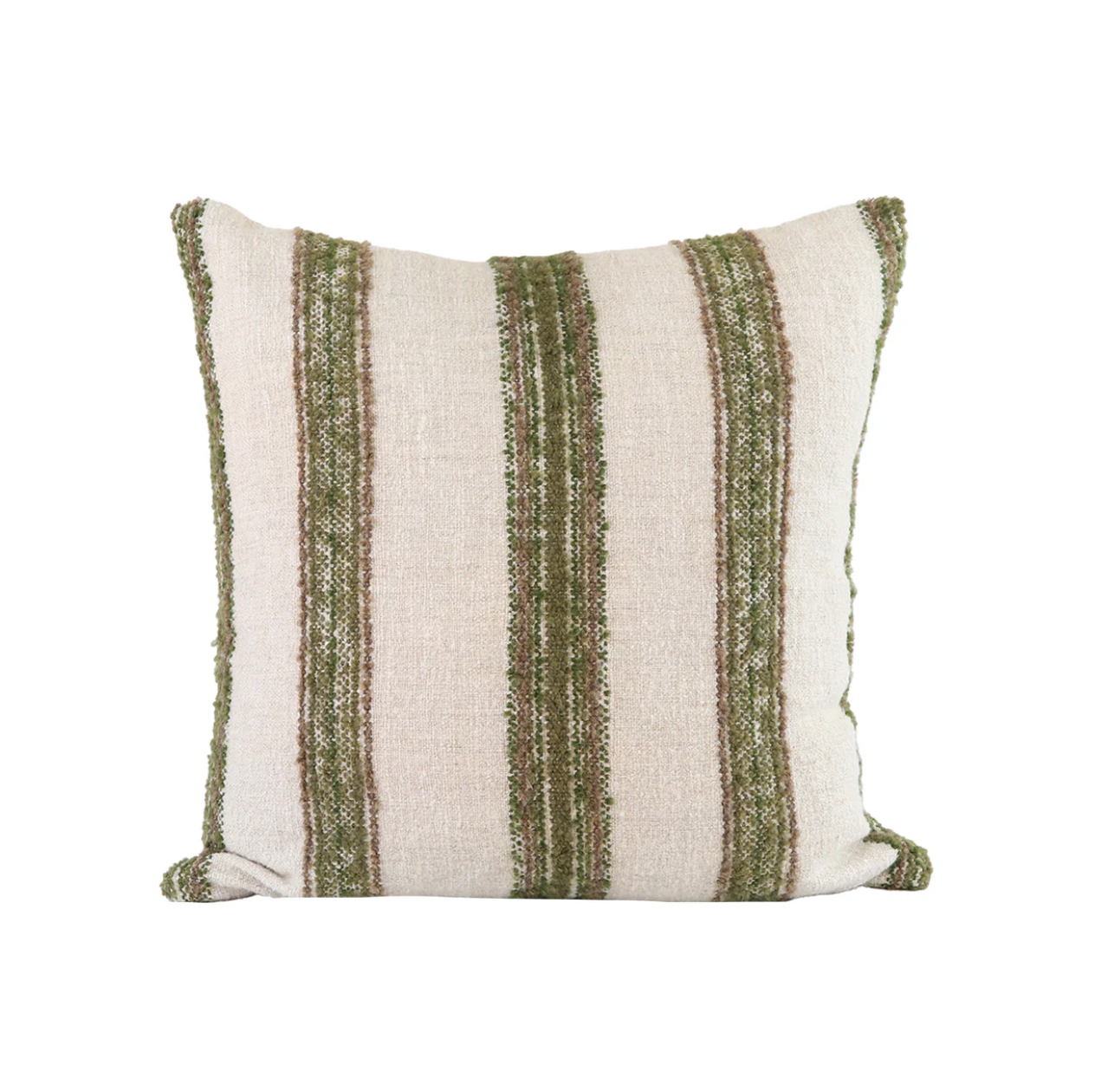 Becker Pillow - Natural & Olive