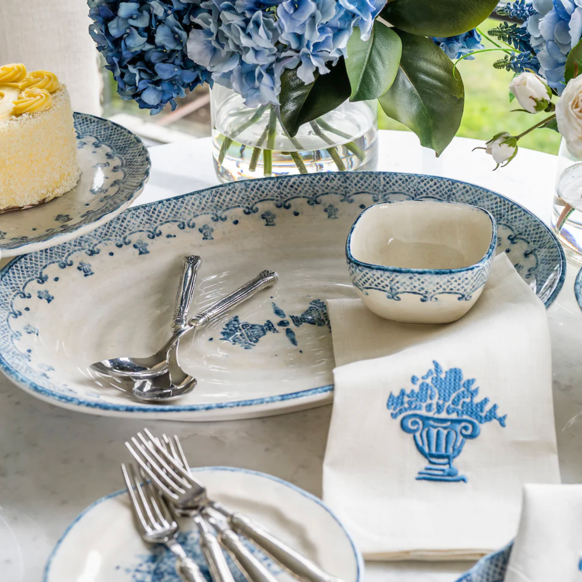 Large Burano Oval Platter