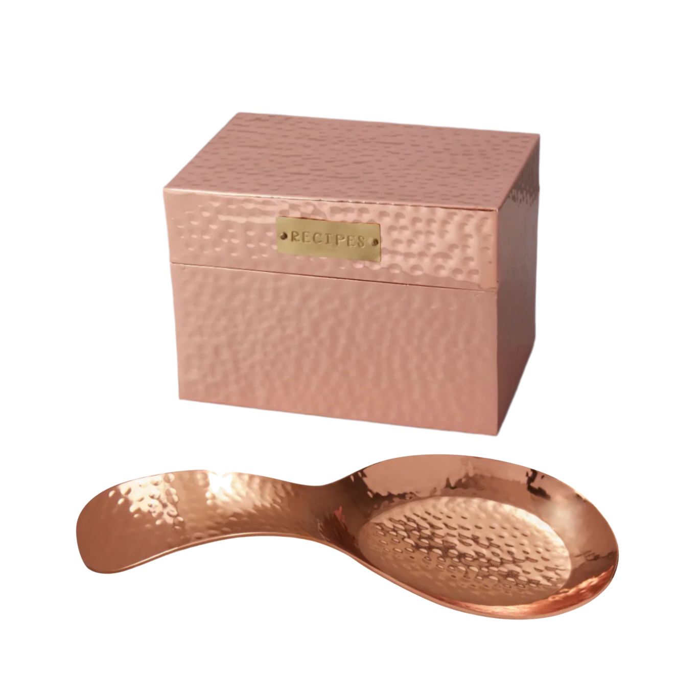 Camden Spoon Rest and Recipe Box Gift Set
