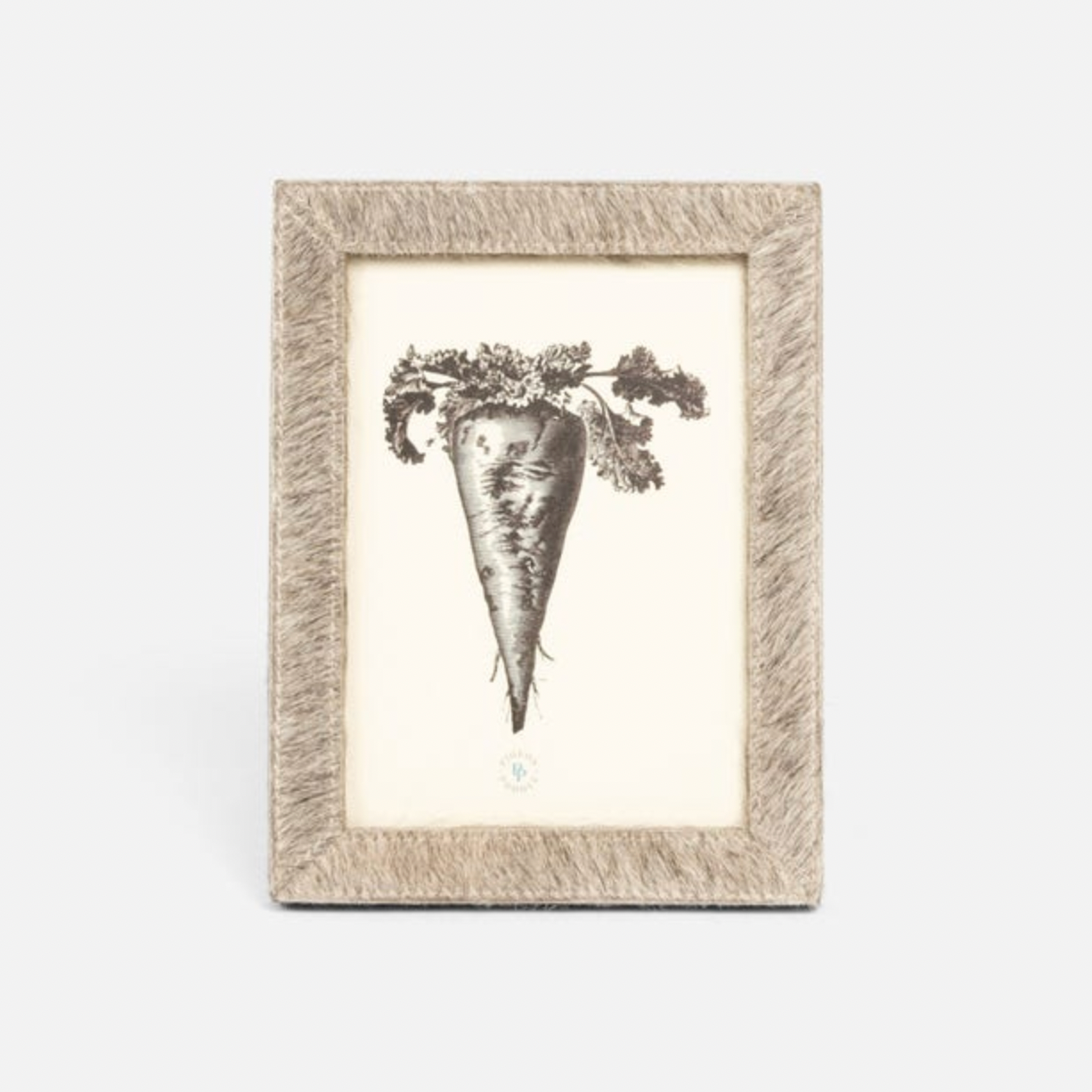 Verwood Gray Hair-on-Hide Picture Frame