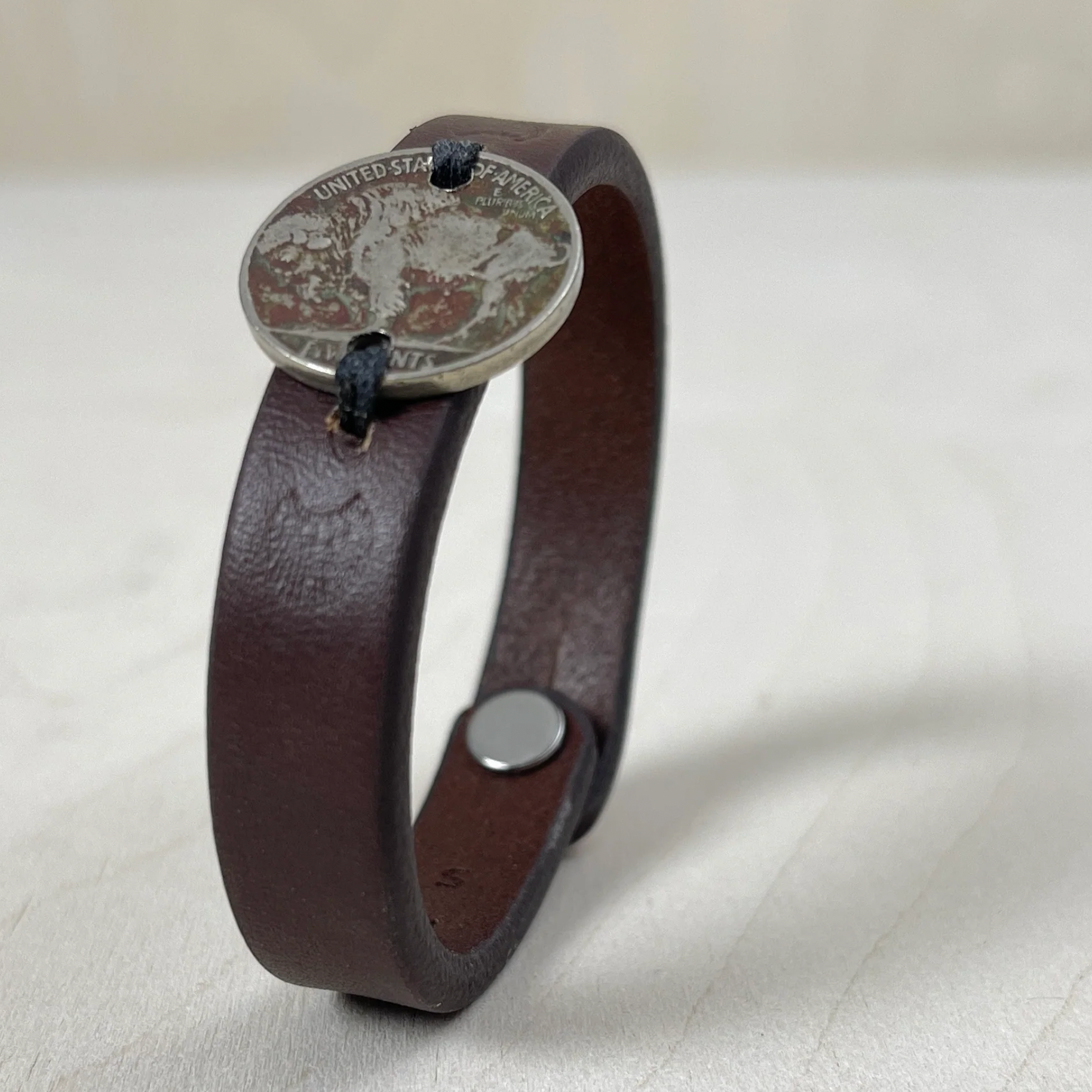 Buffalo Nickel Wristband