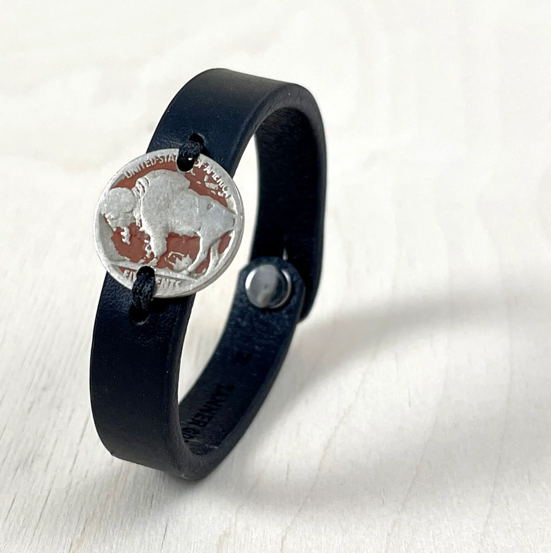 Buffalo Nickel Wristband
