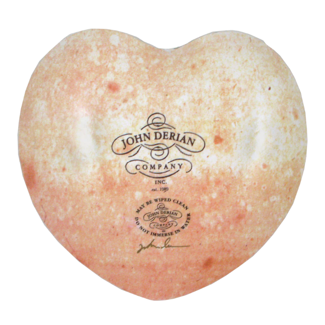 John Derian <br> To My True Love Heart Dish 8"
