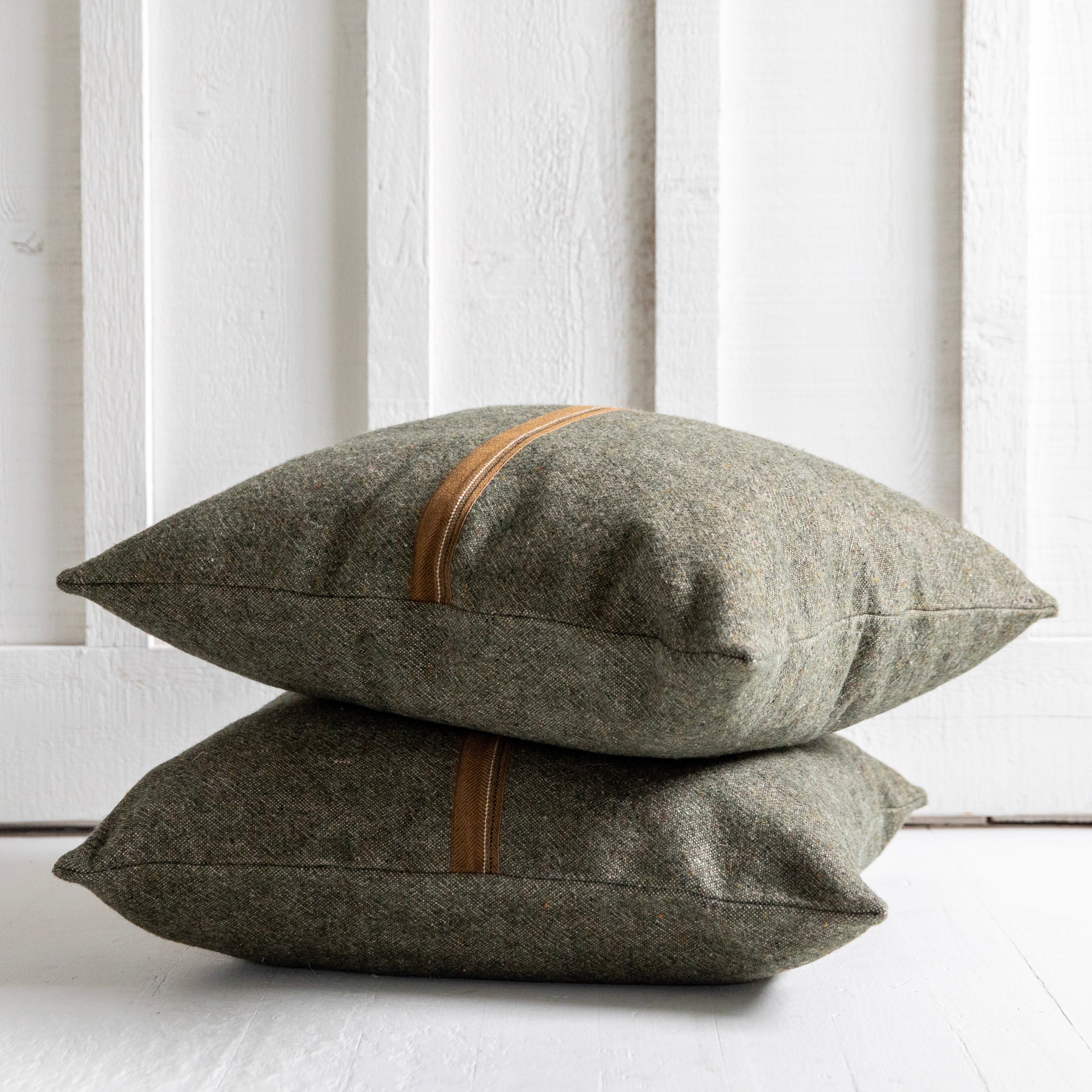 Libeco <br> Idaho Pillow Olive