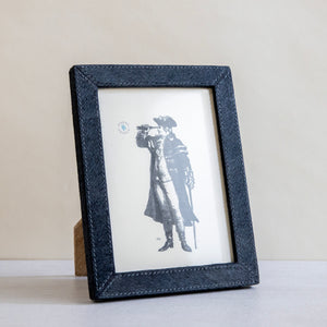 Verwood Midnight Hair On Hide Picture Frame 5X7