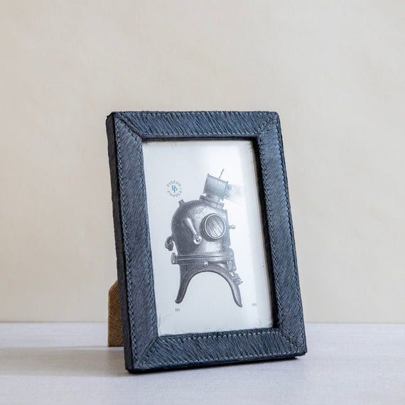 Verwood Midnight Hair On Hide Picture Frame 4X6