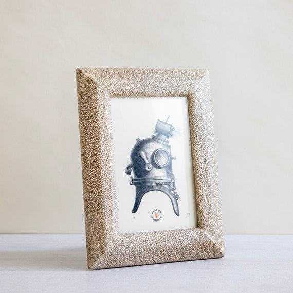 Nibas Warm Silver Realistic Faux Picture Frame 4X6