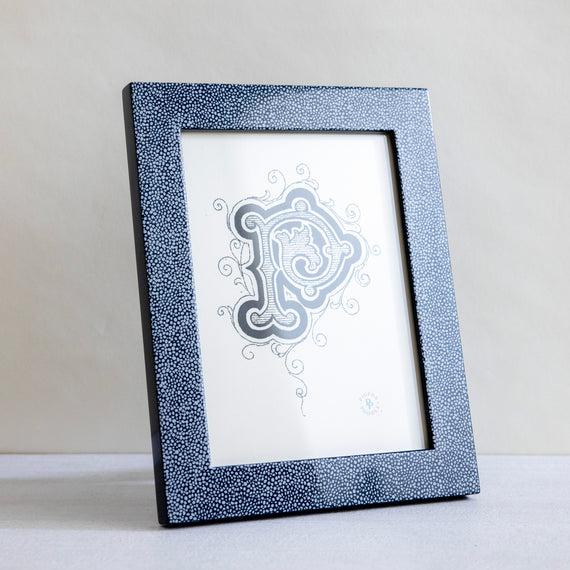 Bressa Navy Lacquer Picture Frame 5X7